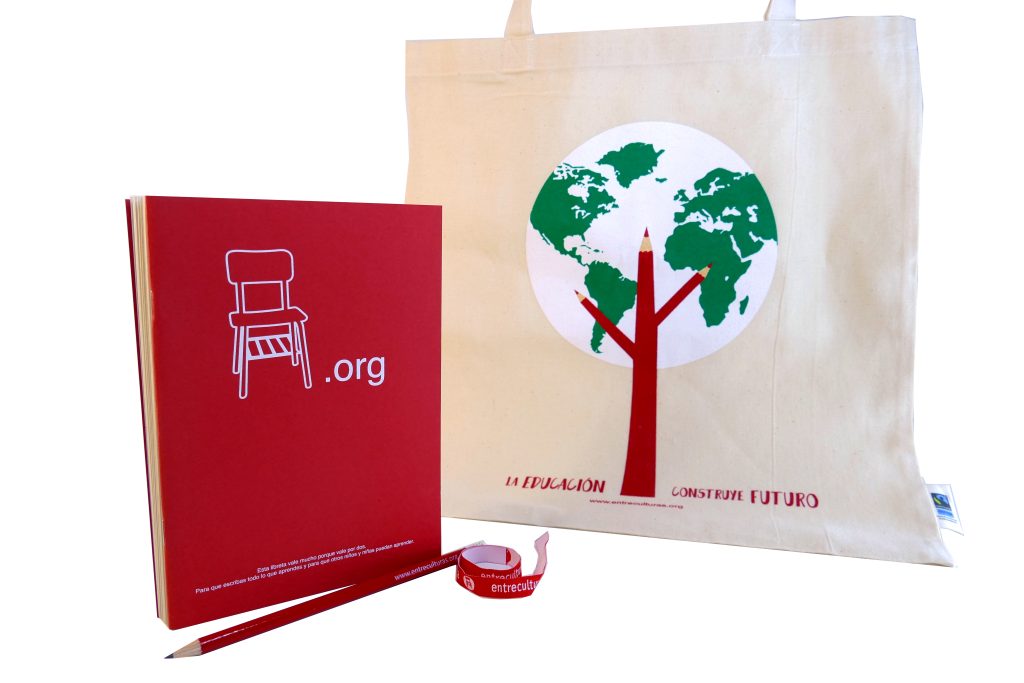 Pack Bolsa de Árbol y Cuaderno de silla
